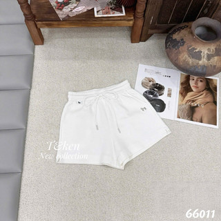 Quần sooc cotton cạp chun logo ngựa (hàng QC) #66011