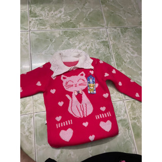 Áo len bé các loại size 2-4 new chất xấu-76