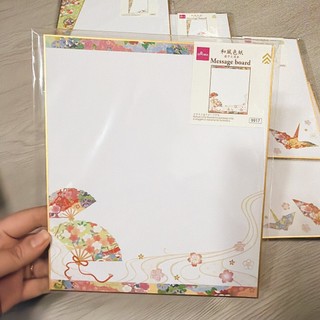 [Có Sẵn ♥] VPP Nhật Bản - SHIKISHI - MESSAGE BOARD - Bảng Xin Chữ Ký Idol Size 18x21cm ❣️ Size Mới 24x27cm