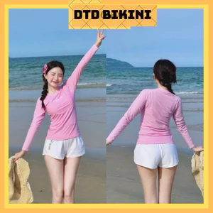 Bikini DTD- áo tắm hai mảnh dài tay kín đáo k logo .