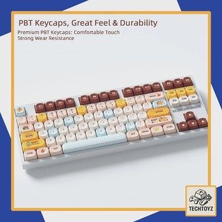 Keycap Capybara - PBT Double Shot, DyeSub - MOA Profile