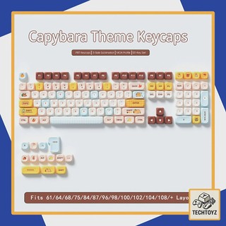Keycap Capybara - PBT Double Shot, DyeSub - MOA Profile