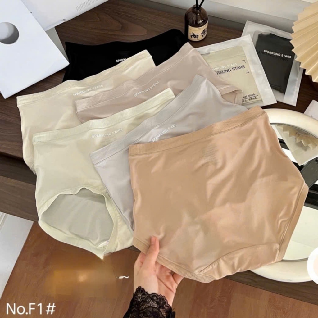 Sét 3 quần lót cotton cao cấp Q1F, Quần lót cotton kháng khuẩn