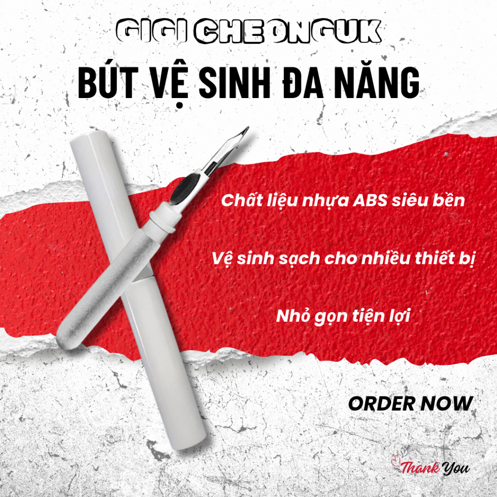 Bút Vệ Sinh Đa Năng Làm Sạch Cho Tai Nghe, Điện Thoại, Máy Ảnh… Phụ Kiện HKDOTI