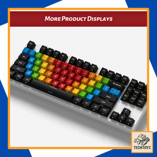 [ Xuyên Led ] Click Side Backlight Keycap - PBT Double Shot, DyeSub - Cherry Profile