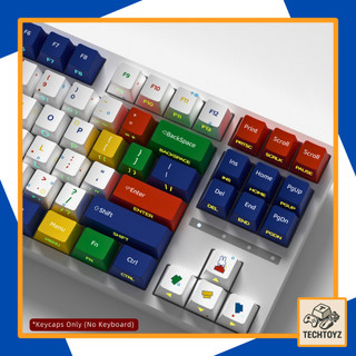 [ Xuyên Led ] In Miffy Side Backlight Keycap - PBT Double Shot, DyeSub - Cherry Profile