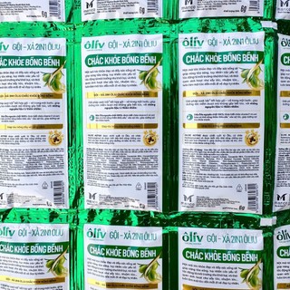 Combo 3 dây 36 gói Dầu gội xả 2in1 Chiết xuất oliu Oliv