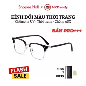Kính đổi màu phiên bản PRO cao cấp chống ánh sáng xanh chống tia UV X15