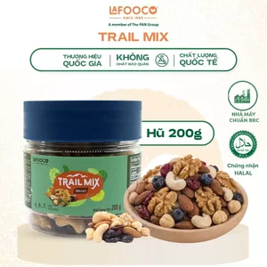 Trail mix LAFOOCO 200g Hạt hỗn hợp và quả mọng