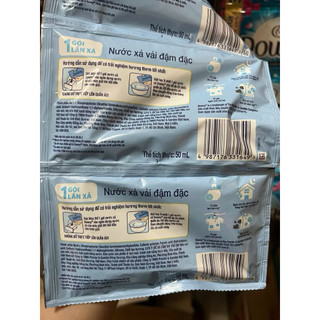 (GÓI ĐẠI) nước xả vải downy tinh khôi 50ML (1 dây 8 gói)