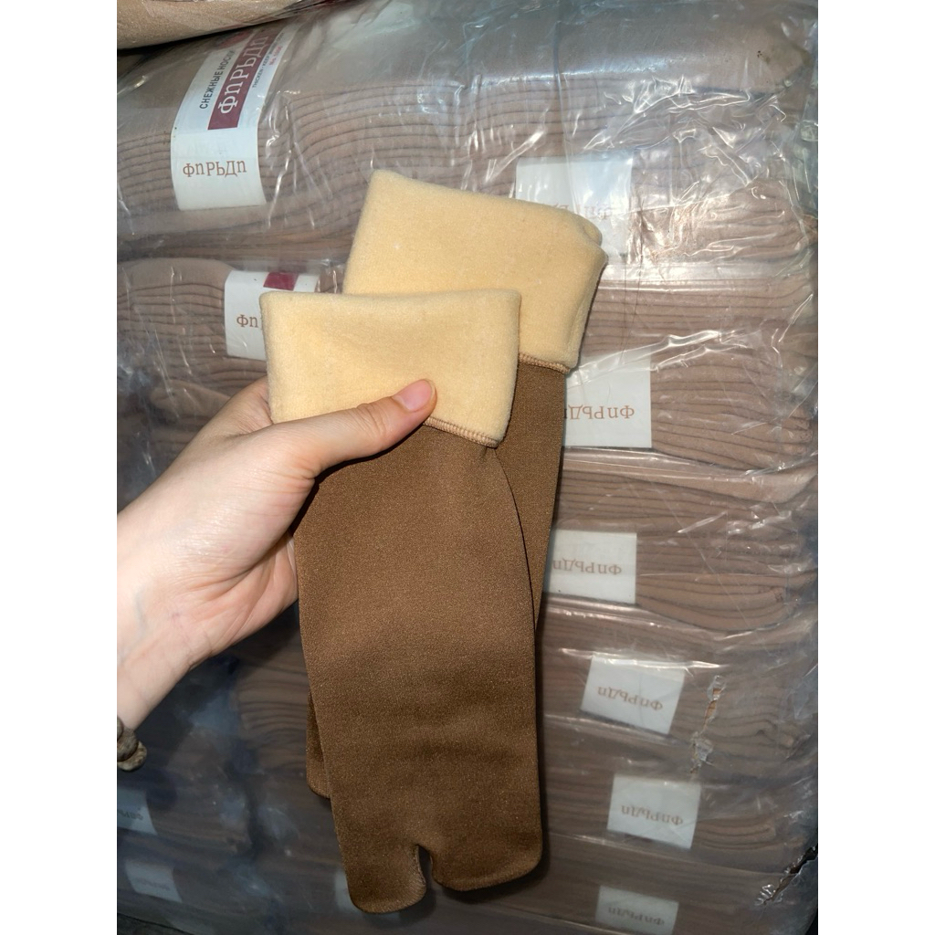 COMBO 5 10 15 20 đôi vớ lửng lót lông mềm mịn co giãn tốt, mang êm chân đi nắng ủ kem ủ ấm.