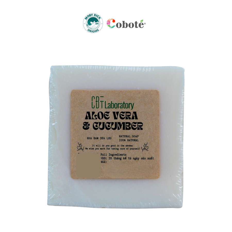 Xà phòng thảo mộc nha đam dưa leo làm sạch và dưỡng ẩm cho da 120g