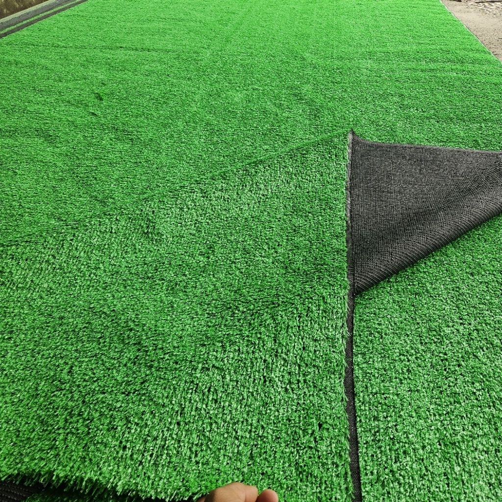 Thảm cỏ nhân tạo 1.5cm xanh non, 25m²(2m x 12.5m) - trải sàn, sân vườn, sự kiện, dán tường