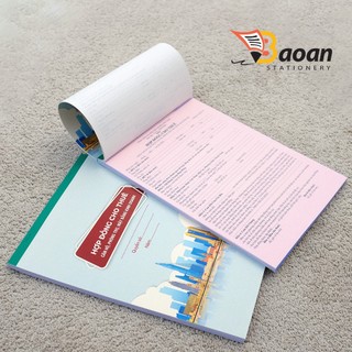 Hợp đồng thuê nhà/ phòng trọ/ mặt bằng khổ A4 - 2 liên - 50 bộ/ cuốn+++++