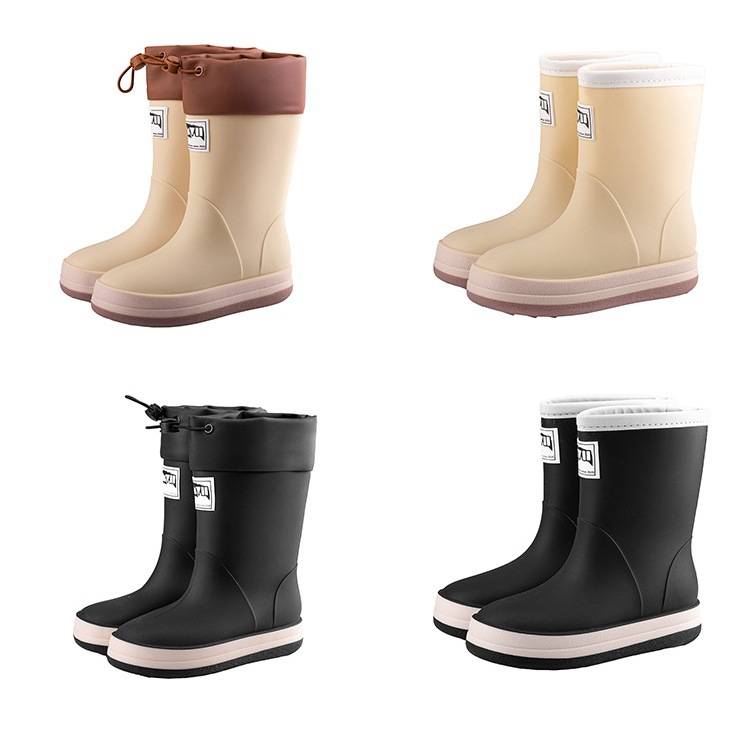 Ủng Đi Mưa Trẻ Em Unisex Chống Trơn Trượt,Giầy Đi Mưa Cho Bé UNTE20