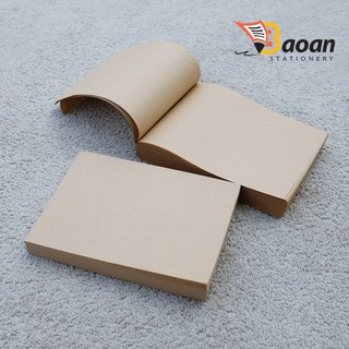 Sổ nháp trơn xấp giấy kraft A5/ 200 tờ siêu tiết kiệm cho học sinh sinh viên văn phòng ++++