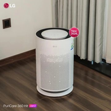 [GIÁ SỐC] - [HỎA TỐC 2H] Máy lọc không khí LG PuriCare 360 Hit (Gen 2) AS60GHHG0 - Chính Hãng LG