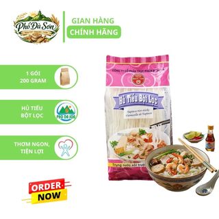 Hủ Tiếu Bột Lọc Bích Chi Gói 200g - Sợi Dai Mềm, Đặc sản Sa Đéc