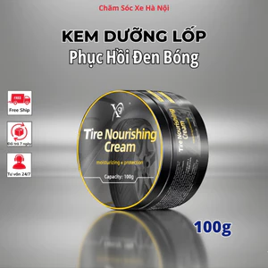 Sáp Dưỡng Lốp Ô Tô X9 100g – Làm Đen Bóng Nhanh, Phục Hồi Lốp Bạc Màu, Chống Nước Bụi Bẩn Bền Đến 30 Ngày