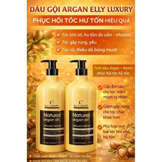 cặp dầu gội xả ELLY LUXURY PLUS 2000ML hương nước hoa siêu mượt
