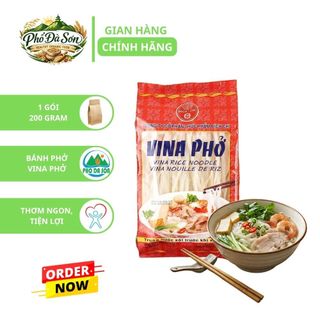 Vina Phở - Bích Chi Gói 200g - Thơm Ngon Tiện Lợi