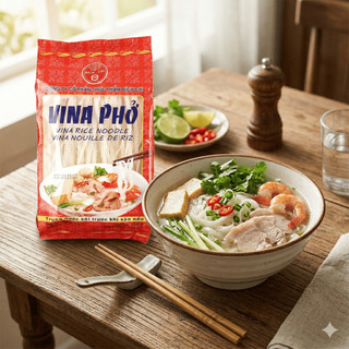 Vina Phở - Bích Chi Gói 200g - Thơm Ngon Tiện Lợi