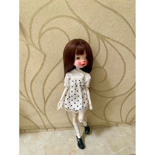 Váy chấm bi size blythe(size khác ib shop)