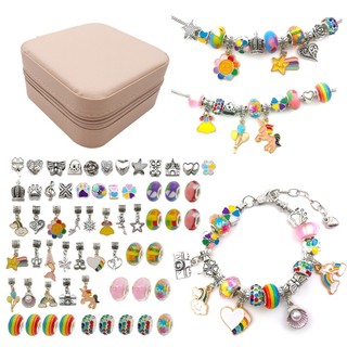Bộ vòng tay charm 66 chi tiết KidToys – đồ chơi DIY làm đồ thủ công cho bé