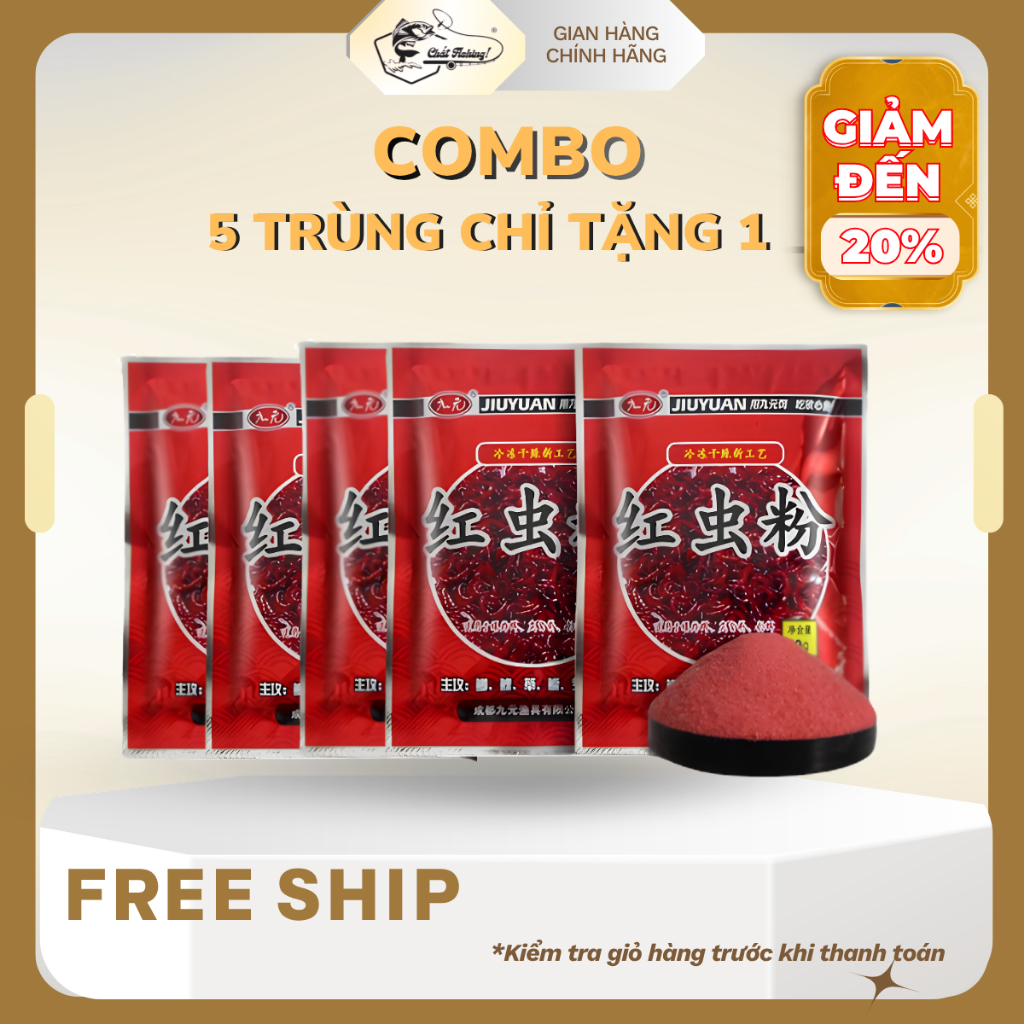 Combo Bột Tơ Nhện JayFishing Với Trùng Chỉ Dùng Làm Mồi Vuốt, Kết Dính Cực Tốt