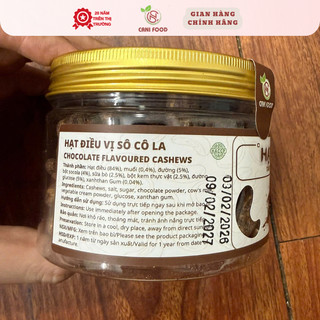 Hạt Điều Vị Socola Canifood 150g Ngọt Nhẹ Giòn Béo Ăn Là Ghiền Đã Được Kiểm Nghiệm An Toàn Chứng Nhận