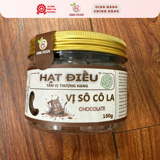 Hạt Điều Vị Socola Canifood 150g Ngọt Nhẹ Giòn Béo Ăn Là Ghiền Đã Được Kiểm Nghiệm An Toàn Chứng Nhận