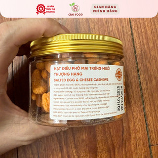 Hạt Điều Phô Mai Trứng Muối Canifood 150g Béo Ngậy Giòn Tan Cực Gây Nghiện Đã Được Kiểm Nghiệm An Toàn