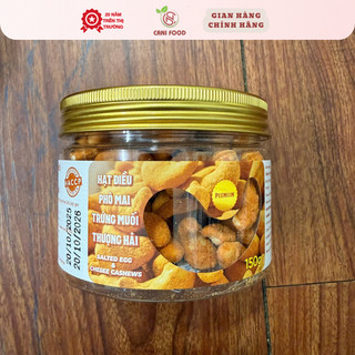 Hạt Điều Phô Mai Trứng Muối Canifood 150g Béo Ngậy Giòn Tan Cực Gây Nghiện Đã Được Kiểm Nghiệm An Toàn
