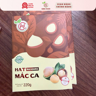 Hạt Macca Canifood 220g 440g Béo Ngậy Tự Nhiên Giòn Tan Cao Cấp Đã Được Kiểm Nghiệm An Toàn