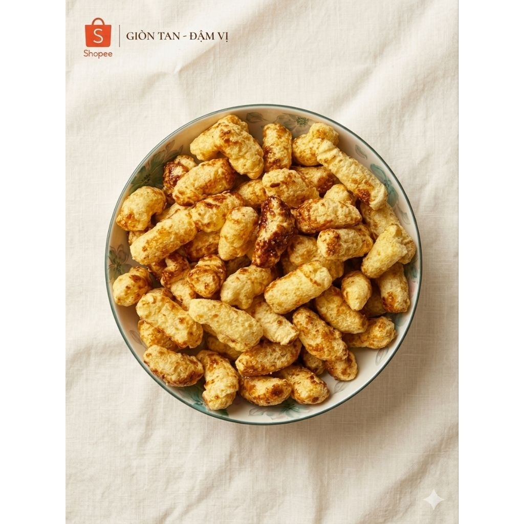 Bỏng Ngô Đường Đen 100g - Snack Bắp Nổ Ngô Quê Giòn Tan, Đậm Vị, Hương Vị Nhà Làm Truyền Thống