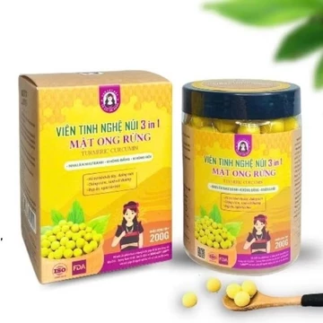 bhnong Bột nghệ Viên tinh nghệ mật ong mật hoa dừa