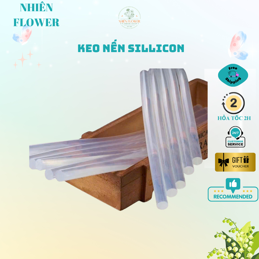 Keo Nên Loại Nhỏ 7mmx25cm Loại Tốt Trong Suốt, Bám Dính Tốt, Dễ Dàng Sử Dụng, Tiện Lợi