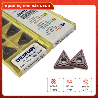 Chip tiện T16 Deskar TNMG1604-MA hạt nặng tiện Thép inox ngon bền