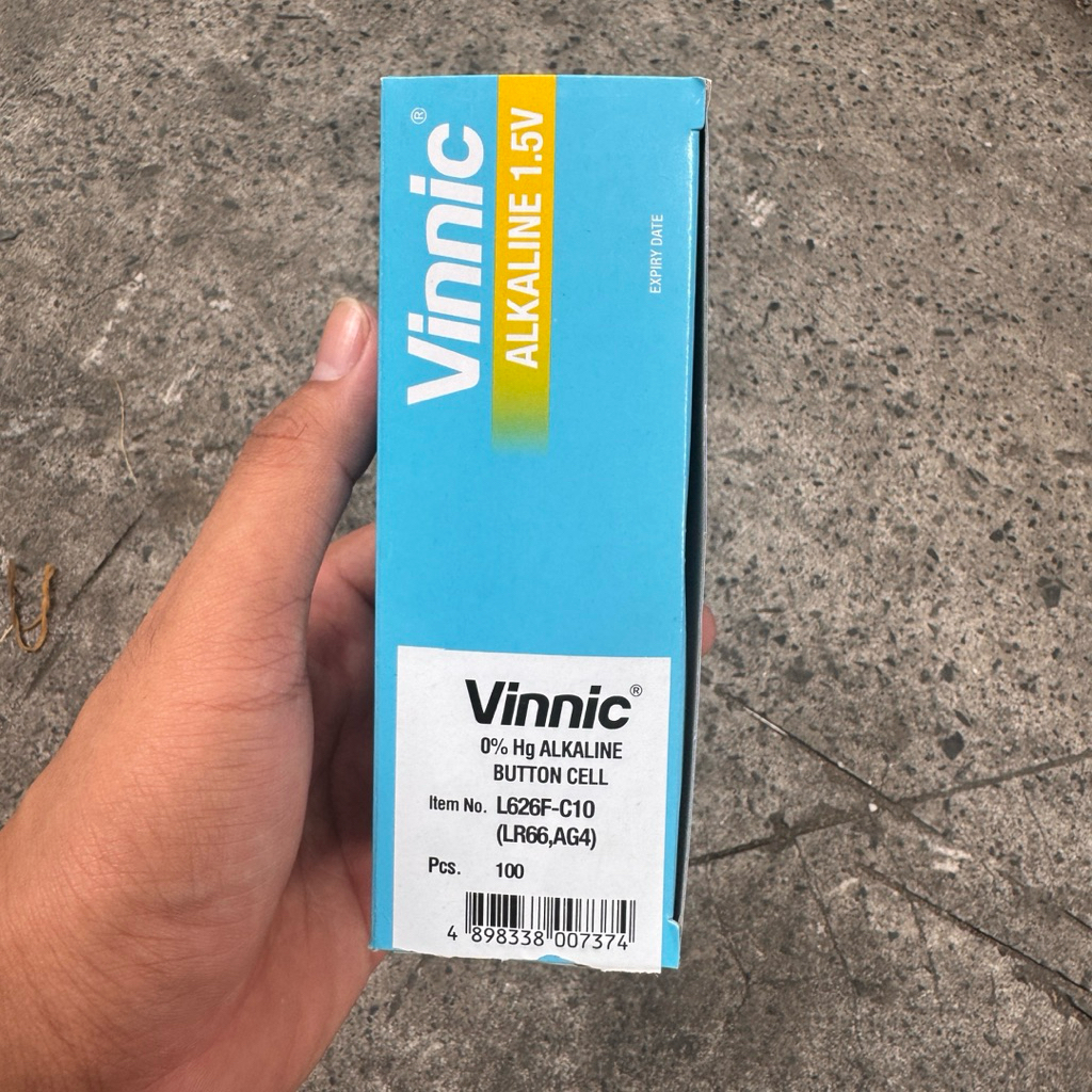 Pin đồng hồ VINIC 626 SR626SW AG4 1.55V chính hãng – Dùng cho Citizen Seiko Casio