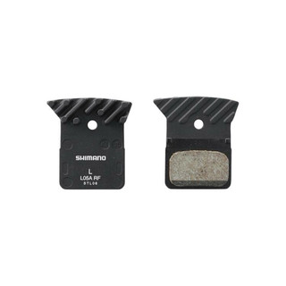 [Chính Hãng] Má Phanh/Thắng Đĩa Tản Nhiệt Xe Đạp Road/TT/Tri Bike Hiệu Shimano L05A-RF Resin Pad W/ Fin (L05A-RF)