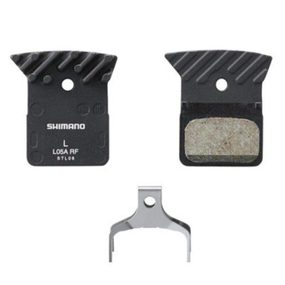 [Chính Hãng] Má Phanh/Thắng Đĩa Tản Nhiệt Xe Đạp Road/TT/Tri Bike Hiệu Shimano L05A-RF Resin Pad W/ Fin (L05A-RF)