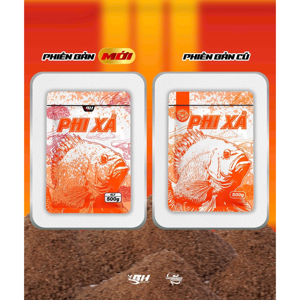 MỒI CÂU PHI XẢ 500G - HOÀNG NAM FISHING