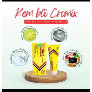 KEM BÔI NGOÀI DA CROMIX LÀM DỊU DA, HỖ TRỢ GIẢM NGỨA, CHĂM SÓC DA DO CÔN TRÙNG CĂN VÀ KÍCH ỨNG NGOÀI DA ( 20g)