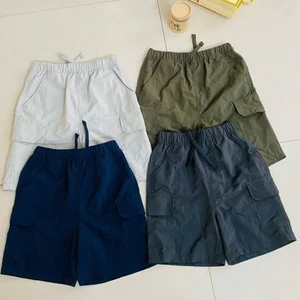 Quần Short Trẻ Em Túi Hộp - Mềm, Mát, Lên Form Cực Chất Bé Mặc Đi Học Đi Chơi Đều Đẹp