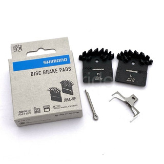 [Chính Hãng] Má Phanh/Thắng Đĩa Tản Nhiệt Xe Đạp MTB Hiệu Shimano J05A-RF Resin Pad W/ Fin (J05A-RF), Pad Spring