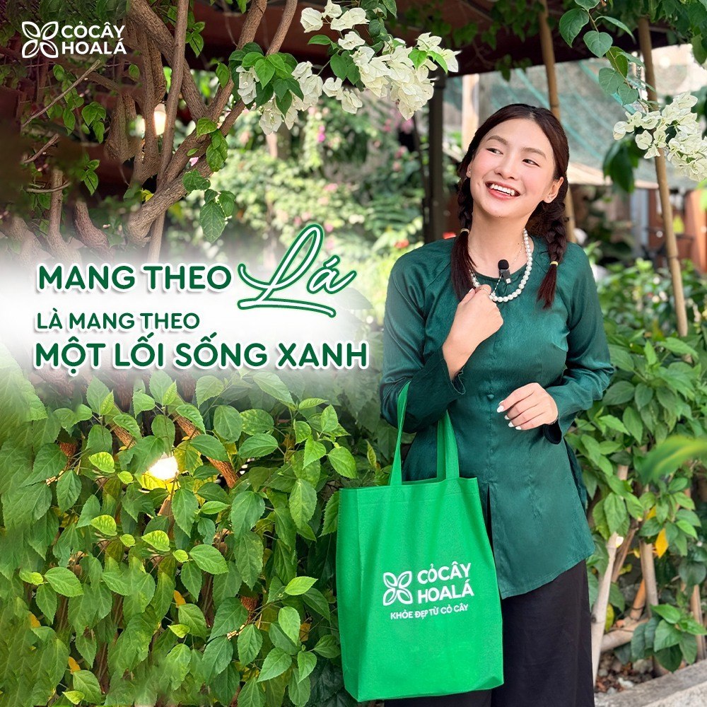 [HỎA TỐC] [HB GIFT] Túi tote COCAYHOALA VIETNAM không dệt đa năng - Túi vải đựng đồ, tiện dụng