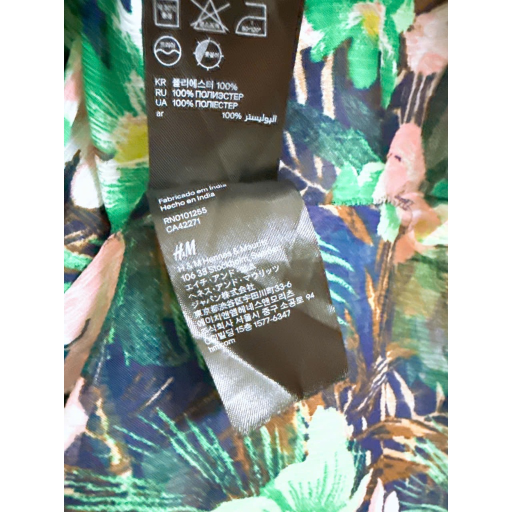 Áo voan cánh rơi hiệu H&M của Mỹ - 2 Hand (Size L)