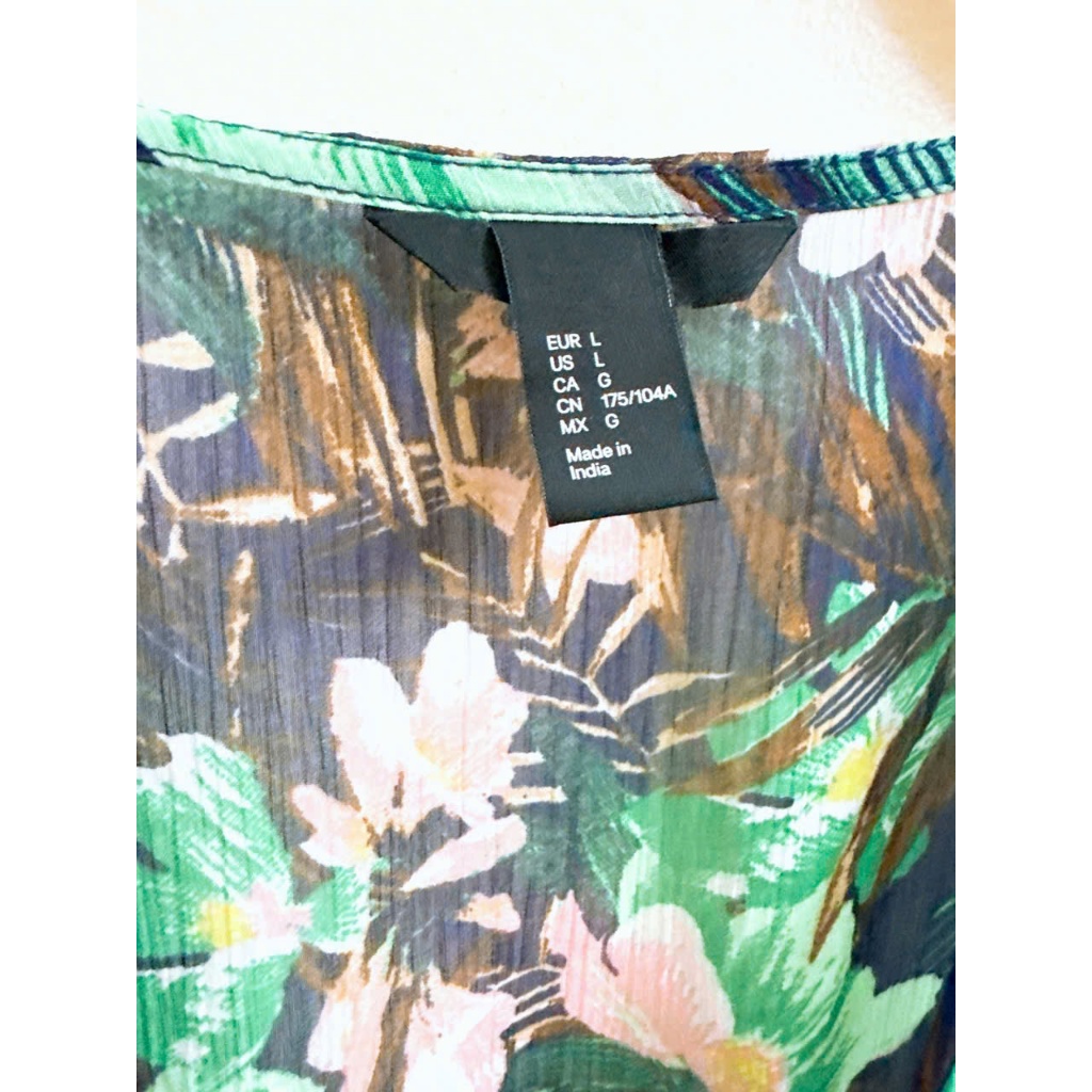 Áo voan cánh rơi hiệu H&M của Mỹ - 2 Hand (Size L)