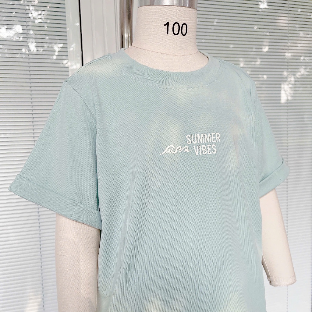Bộ cộc tay bé trai Lá Homewear LC01, bộ đùi cho bé vải Lyocell Cotton in hình tay vắn năng động