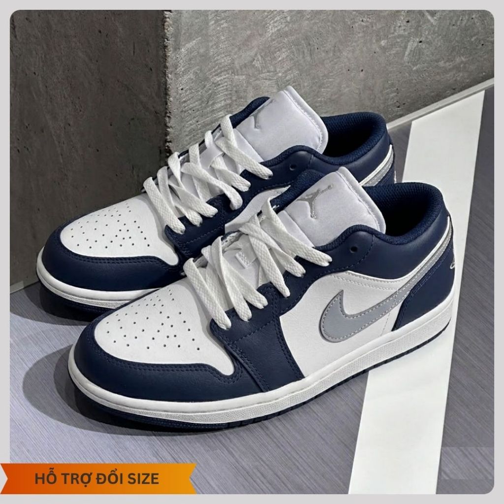 Giày Thể Thao Nam Nữ Cổ Thấp, Giày Sneaker JA Dễ Phối Đồ Full Box Bill